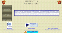 Desktop Screenshot of genealogia.ventadelmoro.org
