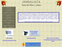 Tablet Screenshot of genealogia.ventadelmoro.org